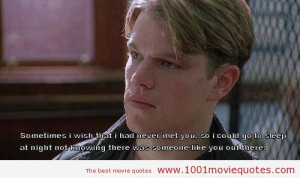 Good Will Hunting (1997) quote