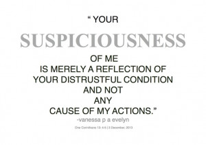 suspicion #quotes #distrust #vanessapaevelynquotes