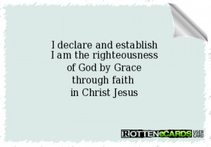 Search Results for: I Am The Righteousness Of God In Christ Jesus
