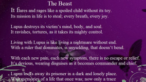 lupus spoon poem