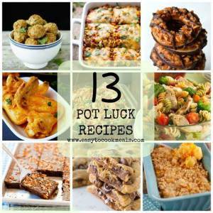 ... potluck recipes . Click on the link below the pictures to see the