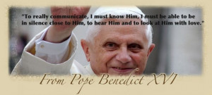Pope Emeritus Benedict XVI....