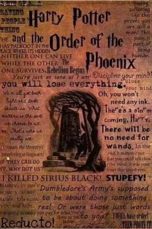 Order of the Phoenix quotes