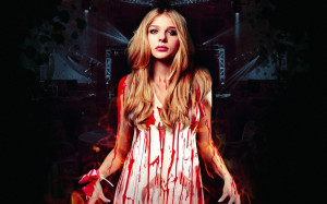 Actres Chloe Moretz in 2014 Upcoming Hollywood Film Carrie Wallpaper