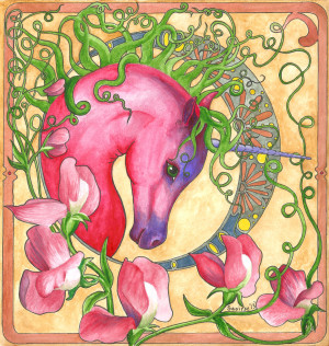 Sweet Pea Flowers And John