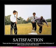 ... drill to my cubical wall and bring it down!!! 3. Rap along with 