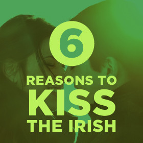 Good Reasons To Kiss The Irish [infographic]