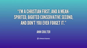 Ann Coulter Quotes