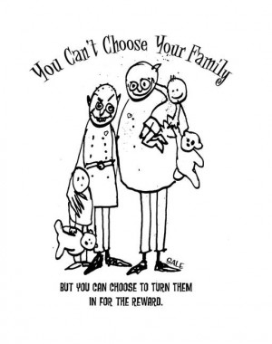 You can't choose your family. by Graham Sale, Memphis