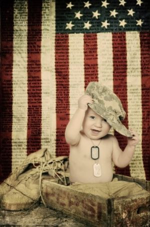 Army baby :-) by madge.