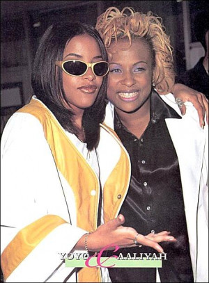 Wit Rapper Yo In Aaliyah With Famous Friends By Dana picture