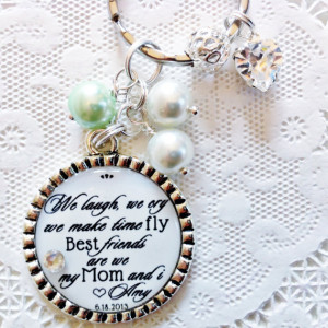 Mother of the bride pendant, quote pendant,mother of the bride gift ...