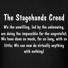 Stagehands Creed