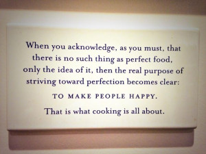 Chef Thomas Keller. I want prints of poignant quotes that inspire me ...
