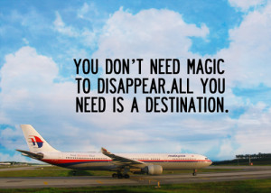 You don’t need magic to disappear. All you need is a destination.