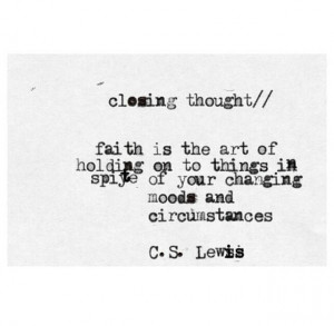 Lewis Quote