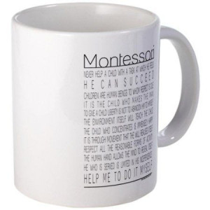 Maria Montessori Quotes Mug Mug by CafePress: Kitchen & Dining: Amazon ...