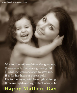 Happy Mother’s Day: Poems from Daughter to Mother