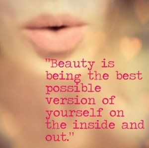 REal Beauty #quote - brassyapple.com - seeing your good qualities