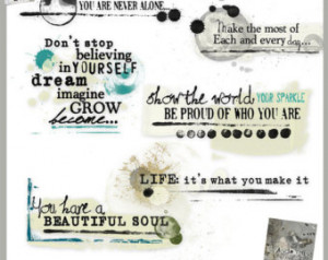 digital wordart word clip art - Color Play 2 Collection - art ...