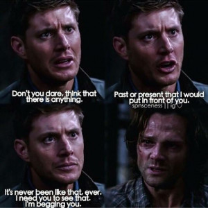 dean winchester, fandom, hunters, quotes, sad, sam winchester, spn ...