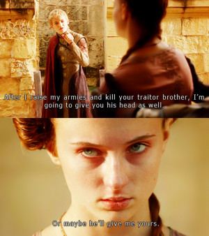 life being what it is go sansa and loved the sansa sandor moments and ...