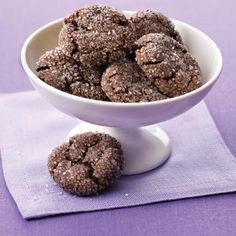 These cappuccino crinkle cookies are a perfect combination of ...