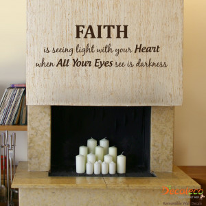 Faith Wall Quote Wall Quotes