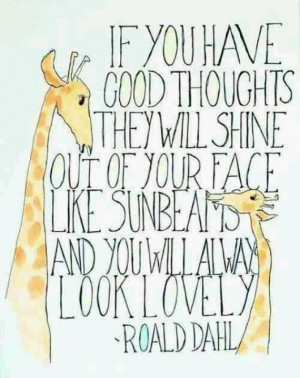 Roald Dahl quote. I was looking for this quote.