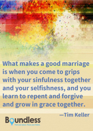 ... Grace When You Repentance, Marriage Tim Keller, Tim Keller Marriage