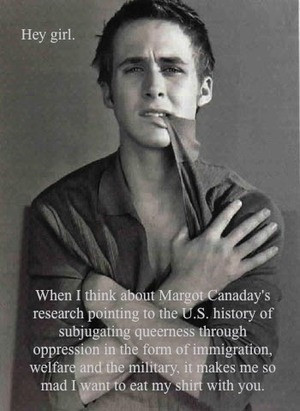 Today I was having a chat with my friends about Ryan Gosling...