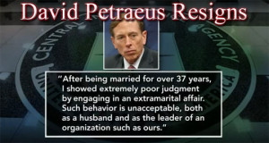 CIA director, David Petraeus resigns after admitting to having an ...