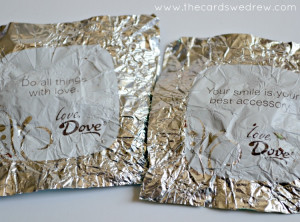 Dove Chocolate Wrapper Quotes