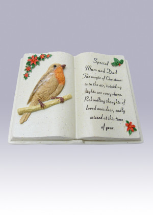 Christmas Memorial Verses | Mum & Dad Christmas Memorial