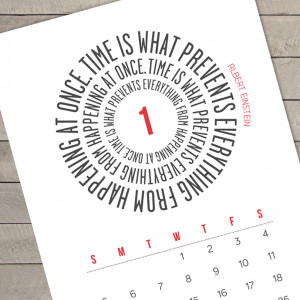 2014 Printable Calendar – Instant Download