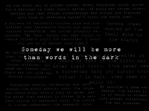 From Snow Like Ashes by Sarah Raasch, the first book in a series. I ...