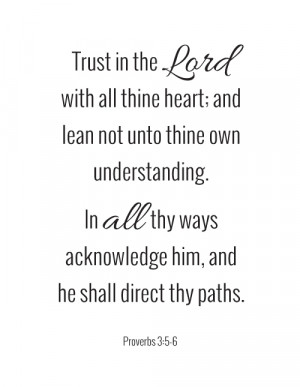 free printable quote proverbs 3 5 6