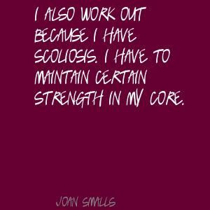 Joan Smalls I also work out because I have Quote
