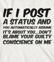 Guilty Conscience Quotes Funniest quote blame, funny