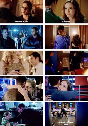 The Flash &, Arrow - Snowbarry &, Olicity