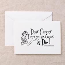 Dear Cancer! I hope you get Cancer and Die! Greeti for