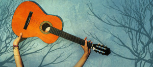 Guitar lovers Facebook cover