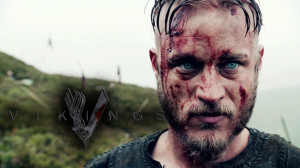 Vikings on History Channel this is Ragnar.Young Brad Pitt, amiright?