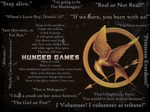 The Hunger Games Quotes by Mockingjay-Rue