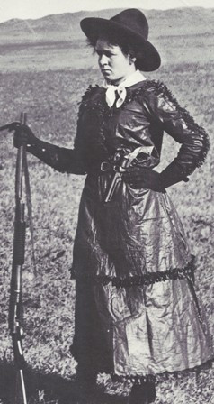 Lady cattle rancher photo courtesy of Time Life Books