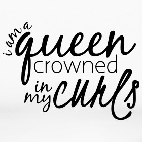 Design ~ Crowned In My Curls Length Check Tank