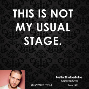 Justin Timberlake Funny Quotes