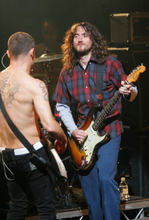 John Frusciante White Guitar John frusciante picture thread