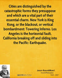 Cities Are Distinguished By The Catastrophic Forms They Presuppose And ...