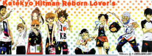 Katekyo Hitman Reborn Lover's Cover Gruop Profile Facebook Covers